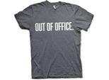 Maglietta Out Of Office - Small - Dark-Heather
