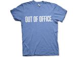 Maglietta Out Of Office - Large - Blue-Heather