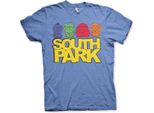 Maglietta South Park Sketched - Media - Blu-Heather