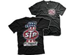 Maglietta Stp American No. 1 - Media - Nero