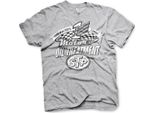 Maglietta Stp Oil Treatment Distressed - Medium - Heather-Grey