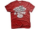 Maglietta Stp Oil Treatment Distressed - Small - Tango-Red