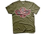Maglietta Stp Con Stemma Del Pistone - Medium - Olive