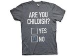 Maglietta Are You Childish - Large - Darkheather