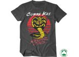 Maglietta Organica Cobra Kai Never Dies - Xx-Large - Grigio Scuro