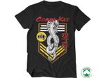 Maglietta Organica Cobra Kai Punch Patch - Media - Nero