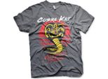 Maglietta Cobra Kai Never Dies - Large - Dark-Heather