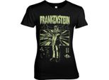 Frankenstein Retro Girly Tee - Piccolo - Nero