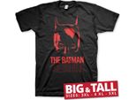 Maglietta The Batman Logo A Strati Big & Tall - 4XL - Nero