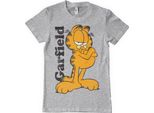 Maglietta Garfield - Xx-Large - Heathergrey