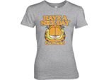 Garfield - T-Shirt Girly Have A Nice Day - Small - Heathergrey