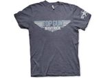 Maglietta Top Gun Maverick Logo Distressed - X-Large - Navyheather