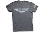 Maglietta Top Gun Maverick Logo Distressed - X-Large - Darkheather