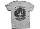Maglietta Top Gun Maverick Fighter Town - Small - Heathergrey