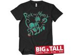 Maglietta Rick And Morty Duotone Big & Tall - 5XL - Nero