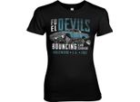 Fuel Devils Bouncing Garage Girly Tee - Small - Nero