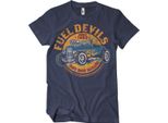 Maglietta Fuel Devils Flame Rod - Medium - Navy