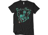 Maglietta Rick And Morty Duotone - Grande - Nero