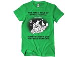 Rick And Morty - Maglietta Distressed Beacons - Piccola - Verde