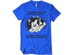 Rick And Morty - Maglietta Distressed Beacons - Piccola - Blu