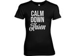Calma Karen Girly Tee - Piccolo - Nero