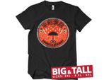 Maglietta The Umbrella Academy Distressed Patch Big & Tall - 4XL - Nero