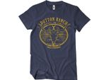 Yellowstone - Maglietta "Proteggi La Famiglia"" - Small - Navy"