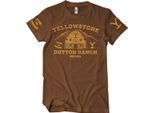 Maglietta Yellowstone Barn - Xx-Large - Marrone