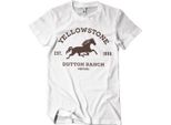 Dutton Ranch - Maglietta Montana - Xx-Large - Bianco