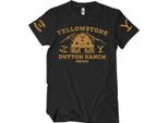 Maglietta Yellowstone Barn - Xx-Large - Nero