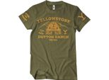 Maglietta Yellowstone Barn - Xx-Large - Olive