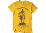 Maglietta Yellowstone Rancher - Media - Oro