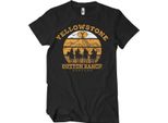 Maglietta Yellowstone Cowboys - Xx-Large - Nero