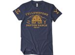 Maglietta Yellowstone Barn - Xx-Large - Navy
