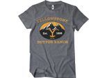 Dutton Ranch Montana - Est. Maglietta 1883 - Xx-Large - Darkheather