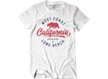 Maglietta West Coast California - Xx-Large - Bianco