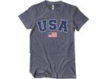 Maglietta Usa Varsity - Xx-Large - Navyheather