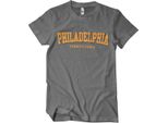 Philadephia - Maglietta Pennsylvania - Xx-Large - Grigio Scuro
