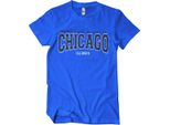 Maglietta Chicago - Illinois - X-Large - Blu