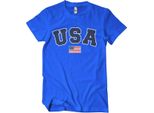 Maglietta Usa Varsity - X-Large - Blu