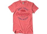 Maglietta West Coast California - Xx-Large - Redheather