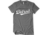 Maglietta Detroit - Xx-Large - Grigio Scuro
