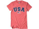Maglietta Usa Varsity - Xx-Large - Redheather