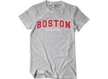 Maglietta Boston - Massachusetts - X-Large - Heathergrey