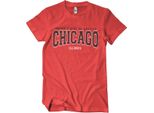 Maglietta Chicago - Illinois - Xx-Large - Rosso