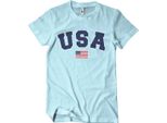 Maglietta Usa Varsity - Xx-Large - Skyblue