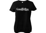 Goodfellas Cracked Logo Girly Tee - Piccolo - Nero