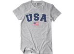Maglietta Usa Varsity - Xx-Large - Heathergrey