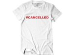 Maglietta Cancelled - Xx-Large - Bianco