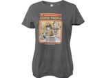 Cure For Stupid People - Maglietta Femminile - Piccolo - Grigio Scuro